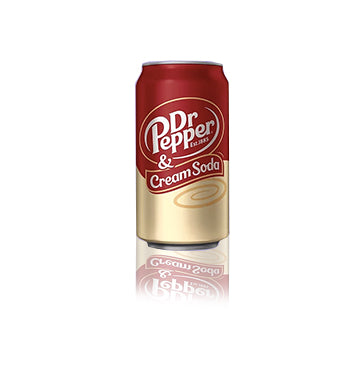 Dr Pepper & Cream Soda 355ml USA